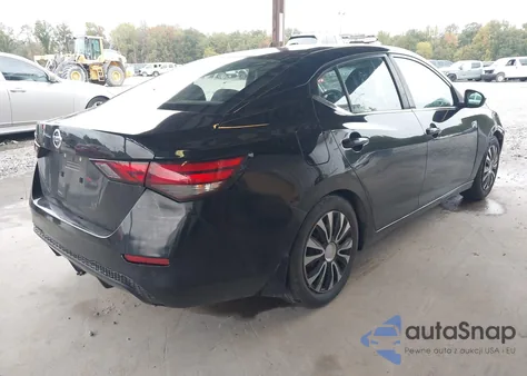 2020 Nissan Sentra S Xtronic Cvt z USA, uszkodzony, nr VIN 3N1AB8BV0LY289089